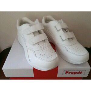 PROPET Tour Walker Strap Sneakers W(D) Women's SZ 8 White W3902WHTM-08